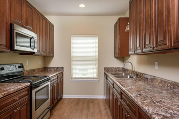 Fully equipped kitchens